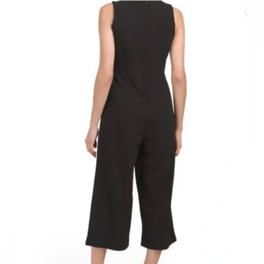 Rachel Zoe Wide Leg Cropped Jumpsuit